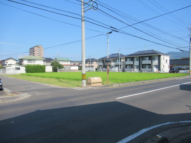 分譲地造成前（田んぼ）